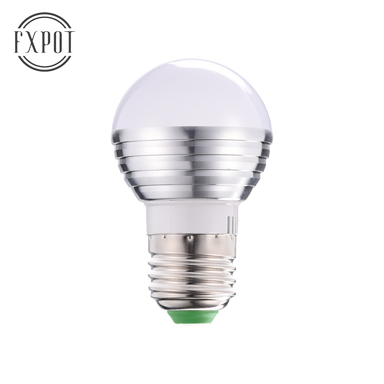 Smart RGB LED Light Bulb with Remote Control E27/E26/B22