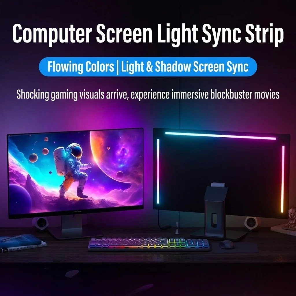 Smart Monitor Backlight LED Strip RGB Sync Gaming Light