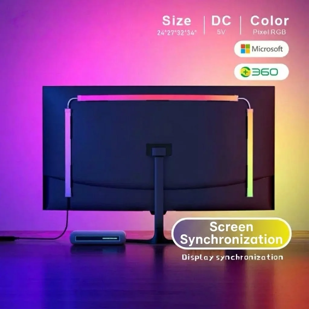 Smart Monitor Backlight LED Strip RGB Sync Gaming Light