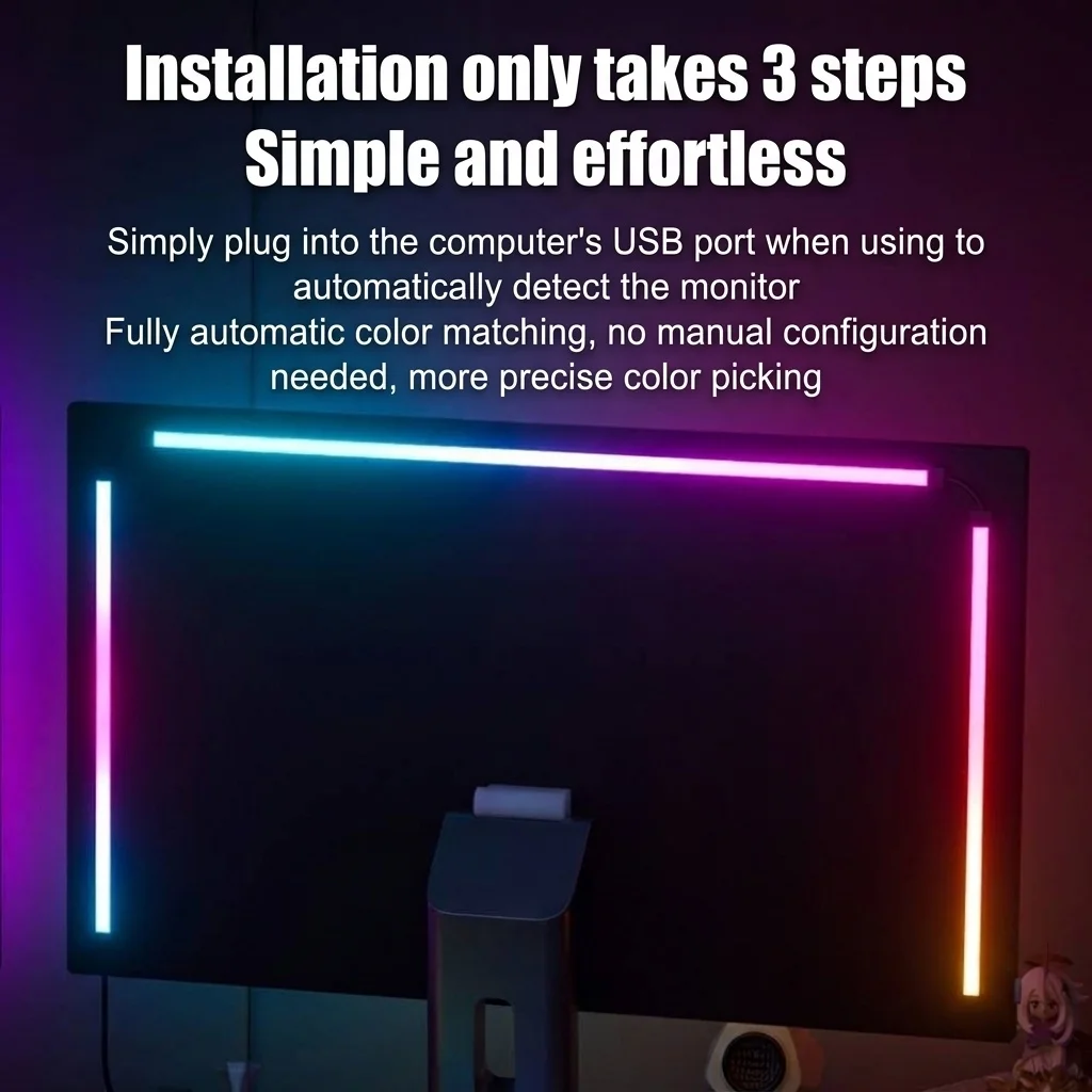 Smart Monitor Backlight LED Strip RGB Sync Gaming Light