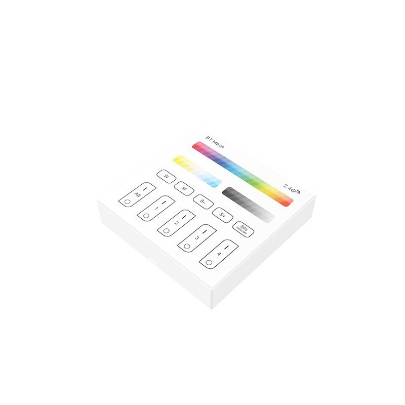 Smart RGB CCT LED Downlight Dimmable Bluetooth Mesh Light