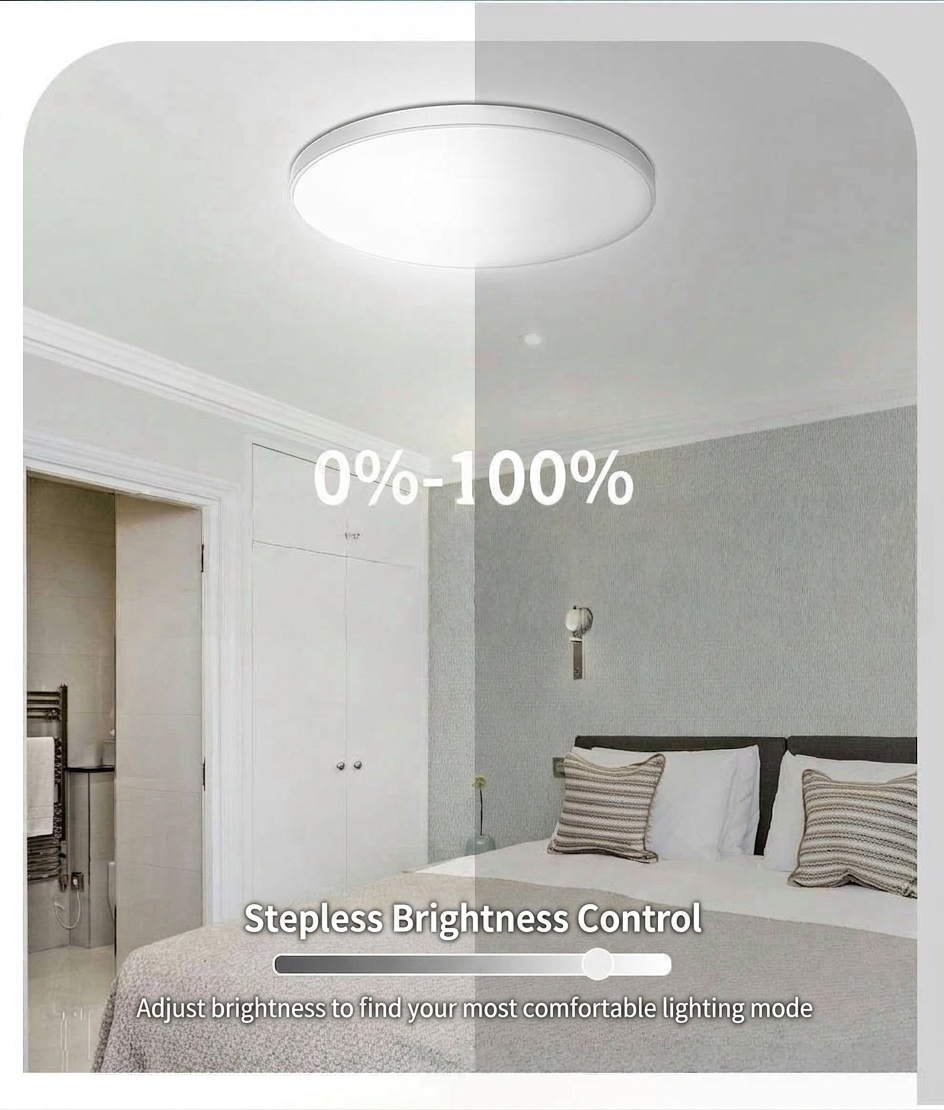 Smart LED Ceiling Light RGB+CCT Dimmable WiFi Alexa Google Home