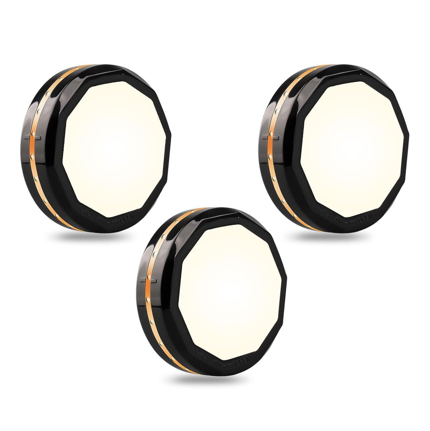 Smart LED Puck Lights RGB Dimmable Under Cabinet Lighting