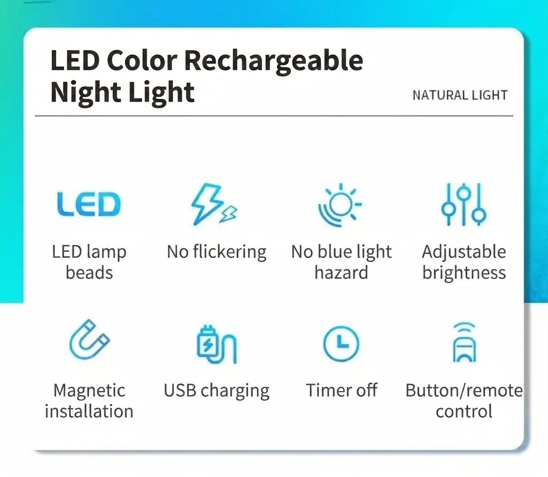 Smart LED Puck Lights RGB Dimmable Under Cabinet Lighting