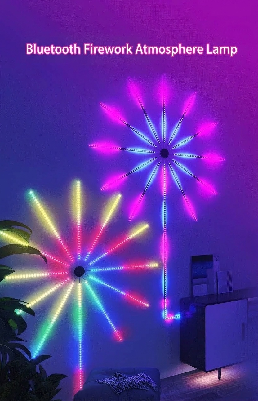 Smart Firework LED Strip Light RGB Music Sync App Control