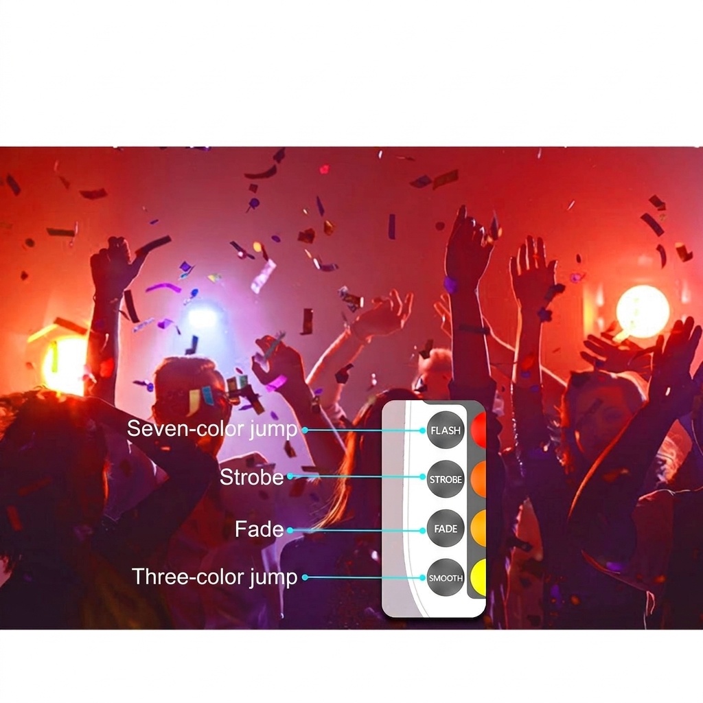 Smart RGB LED Remote Control for Home Lighting and Automation