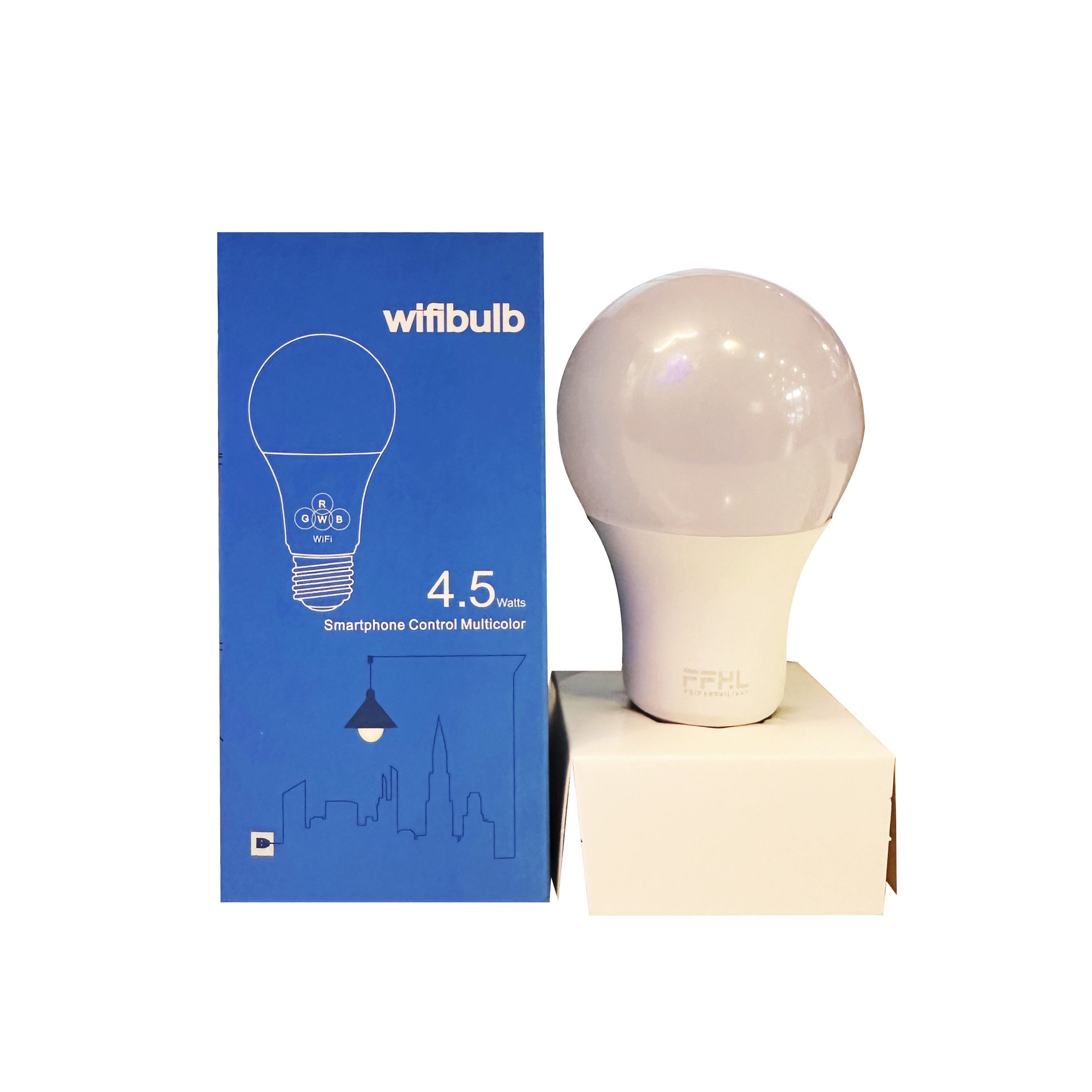 Smart WiFi LED Bulb RGB Dimmable Alexa and Google Home Compatible