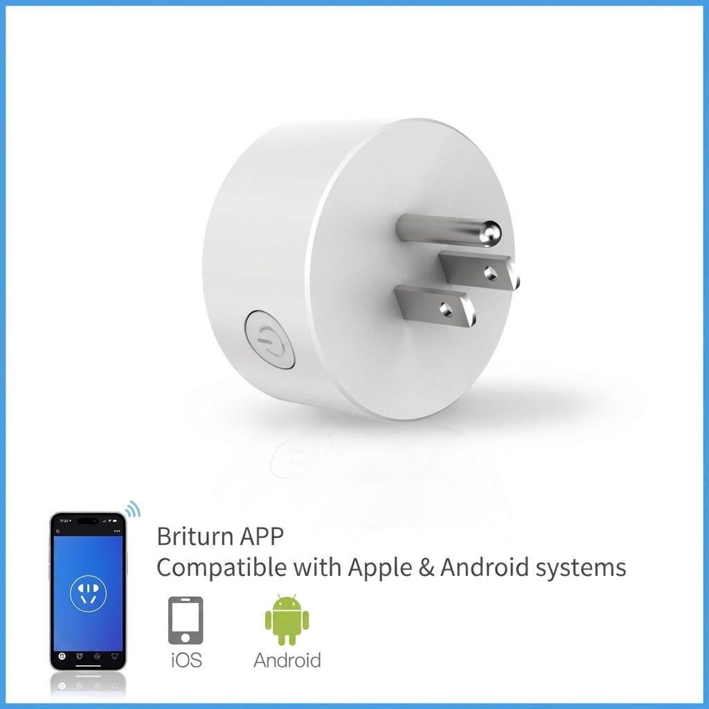 Smart WiFi Plug Outlet Voice Control and App Remote